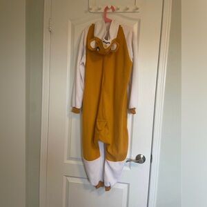 Unisex Child Pajama Plush Onesie One Piece Animal Costume Plush Sleepwear hamste